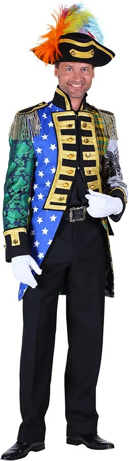 Overig Admiraals Jas Patchwork Voor Heren 2 Overig Admiraals Jas Patchwork Voor Heren - Afbeelding 2