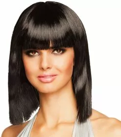 Overig Bob Pruik Zwart Half Lang