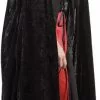 Overig Cape Met Capuchon Zwart (velvet)