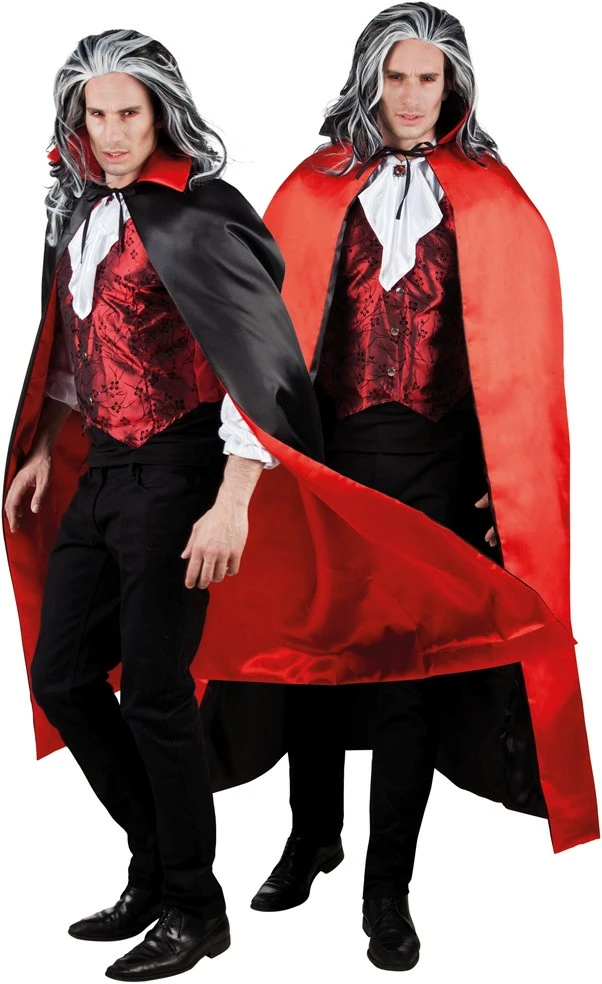 Overig Cape Zwart/Rood 150cm 1 Overig Cape Zwart/Rood 150cm