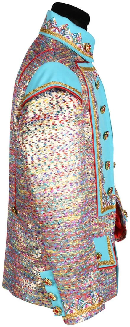 Overig Carnavalsjas Coloured Gold Voor Heren 2 Overig Carnavalsjas Coloured Gold Voor Heren - Afbeelding 2