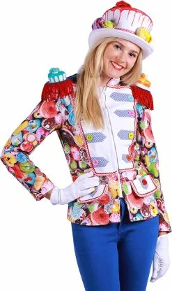 Overig Carnavalsjas Cupcakes Voor Dames