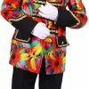 Overig Carnavalsjas Fiesta Bloem Voor Heren