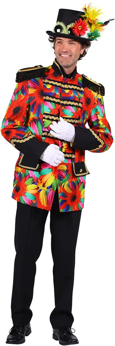 Overig Carnavalsjas Fiesta Bloem Voor Heren 1 Overig Carnavalsjas Fiesta Bloem Voor Heren