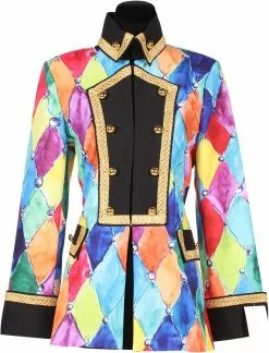 Overig Carnavalsjas Harlequin Voor Dames