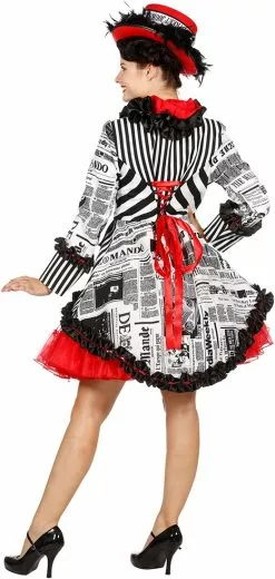 Overig Carnavalsjas Journal Voor Dames -Carnavalskleding Winkel carnavalsjas journal voor dames 3