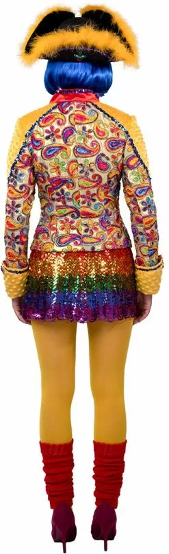 Overig Carnavalsjas Minki Luxe Voor Dames -Carnavalskleding Winkel carnavalsjas minki luxe voor dames achterkant