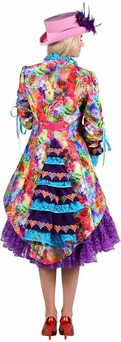 Overig Carnavalsjas Revive Luxe Voor Dames -Carnavalskleding Winkel carnavalsjas revive luxe voor dames achterkant 2