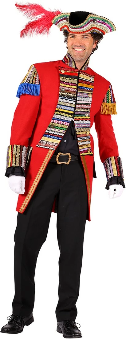 Overig Carnavalsjas Ribbon Chaos Voor Heren 2 Overig Carnavalsjas Ribbon Chaos Voor Heren - Afbeelding 2