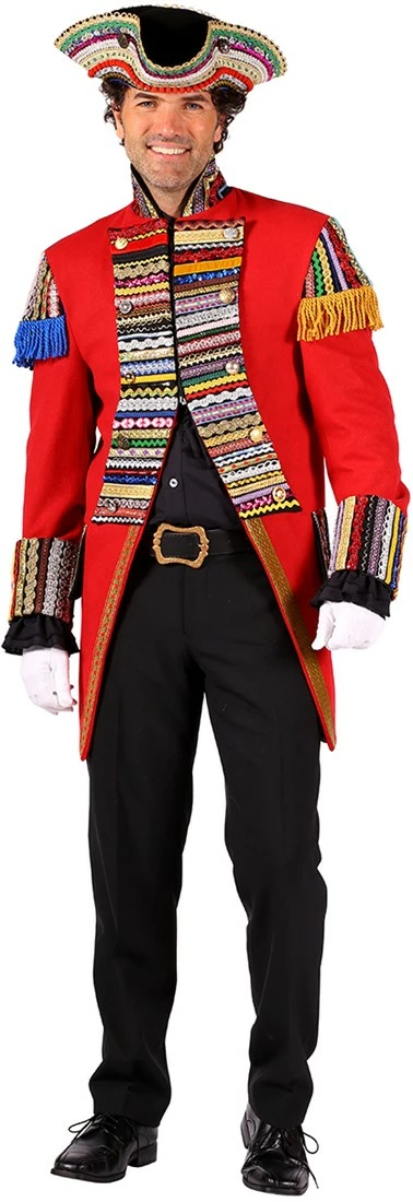 Overig Carnavalsjas Ribbon Chaos Voor Heren 1 Overig Carnavalsjas Ribbon Chaos Voor Heren