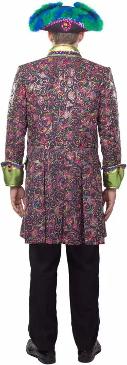 Overig Carnavalsjas Sequins Voor Heren -Carnavalskleding Winkel carnavalsjas sequins voor heren achterkant