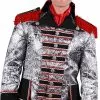 Overig Carnavalsjas Sparkle Zilver-Zwart Voor Heren