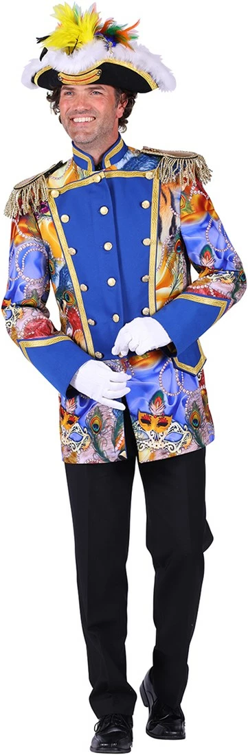 Overig Carnavalsjas Spectacular Pearl Voor Heren 1 Overig Carnavalsjas Spectacular Pearl Voor Heren