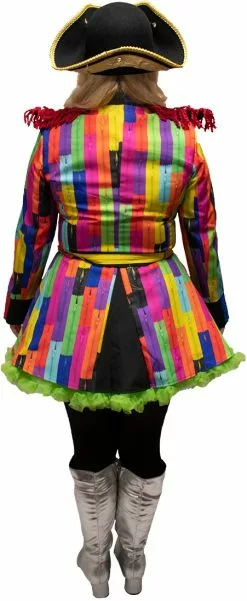 Overig Carnavalsjas Zipp-it Voor Dames -Carnavalskleding Winkel carnavalsjas zipp it voor dames achterkant