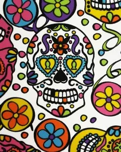 Overig Colbert Mexican Skull - Day Of The Dead -Carnavalskleding Winkel colbert mexican skull day of the dead 3