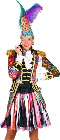 Overig Dames Carnavalsjas Patchwork Mix-it Up -Carnavalskleding Winkel dames carnavalsjas patchwork mix it up 2