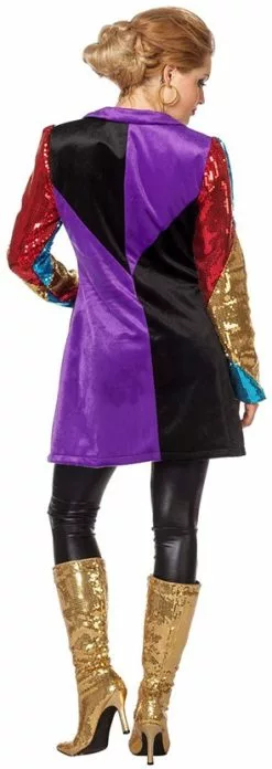 Overig Damesjas Multi Glitter Luxe -Carnavalskleding Winkel damesjas multi glitter luxe 3