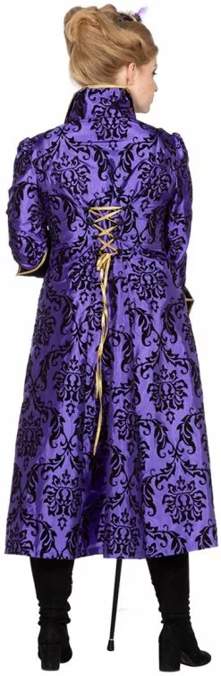 Overig Damesjas Purple Pirate Luxe -Carnavalskleding Winkel damesjas purple pirate luxe achterkant