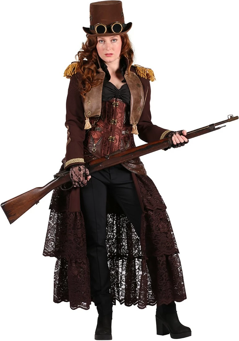 Overig Damesjasje Steampunk Kort Luxe 2 Overig Damesjasje Steampunk Kort Luxe - Afbeelding 2