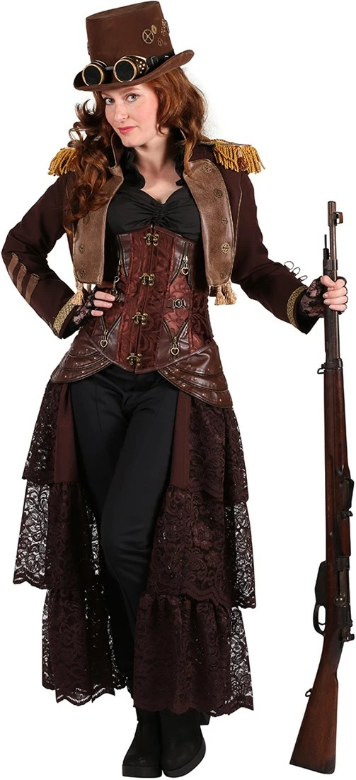 Overig Damesjasje Steampunk Kort Luxe 1 Overig Damesjasje Steampunk Kort Luxe