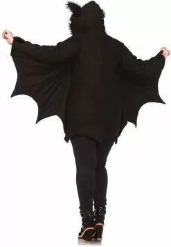 LEG AVENUE Dameskostuum Cozy Bat 9 LEG AVENUE Dameskostuum Cozy Bat -Carnavalskleding Winkel dameskostuum cozy bat plus size achterkant