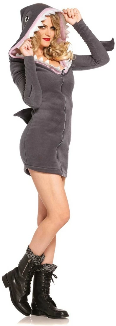 LEG AVENUE Dameskostuum Cozy Shark 1 LEG AVENUE Dameskostuum Cozy Shark