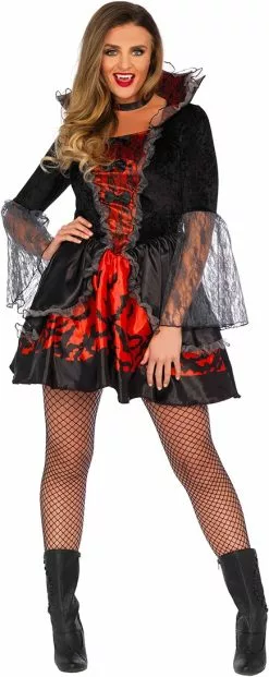 LEG AVENUE Dameskostuum Deadly Dark Vampire