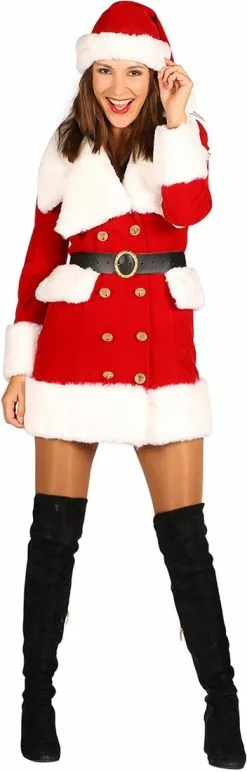 Overig Dameskostuum Kerstmeisje Nieve Luxe (Fluweel)