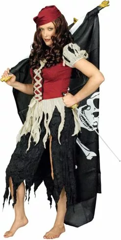 Overig Dameskostuum Lompen Pirate