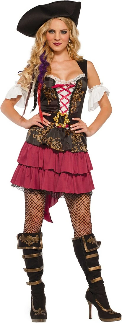 LEG AVENUE Dameskostuum Pirate Beauty 1 LEG AVENUE Dameskostuum Pirate Beauty