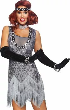 LEG AVENUE Dameskostuum Roaring Roxy - Jaren 20