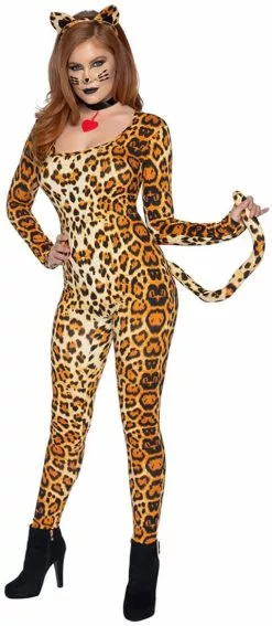 LEG AVENUE Dameskostuum Sexy Cougar 3dlg. -Carnavalskleding Winkel dameskostuum sexy cougar 3dlg 2