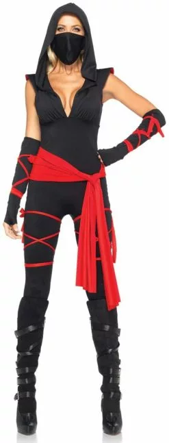 LEG AVENUE Dameskostuum Sexy Deadly Ninja