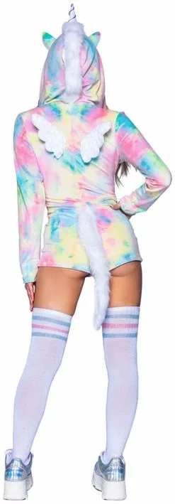 LEG AVENUE Dameskostuum Sexy Unicorn -Carnavalskleding Winkel dameskostuum sexy unicorn achterkant