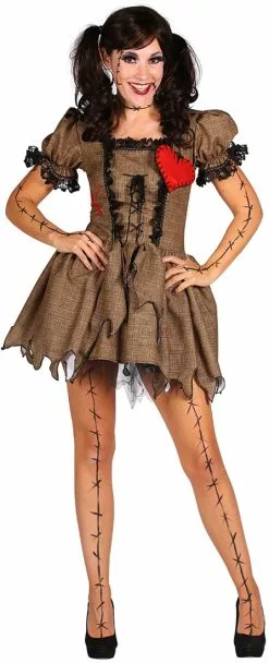 Overig Dameskostuum Voodoo Doll