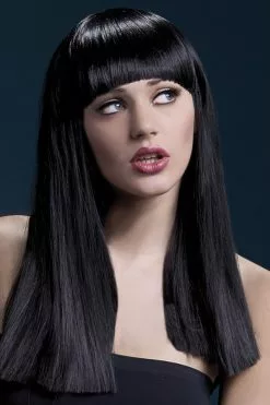 Overig Fever Pruik Alexia Luxe Zwart