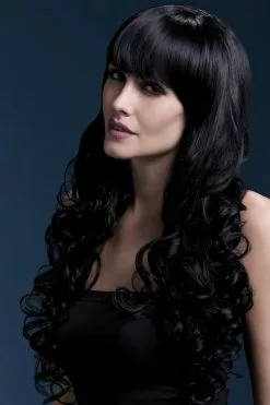 Overig Fever Pruik Isabelle Luxe Zwart