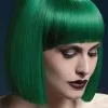 Overig Fever Pruik Lola Luxe Groen