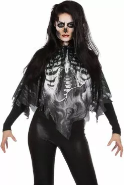 Overig Halloween Cape Skelet