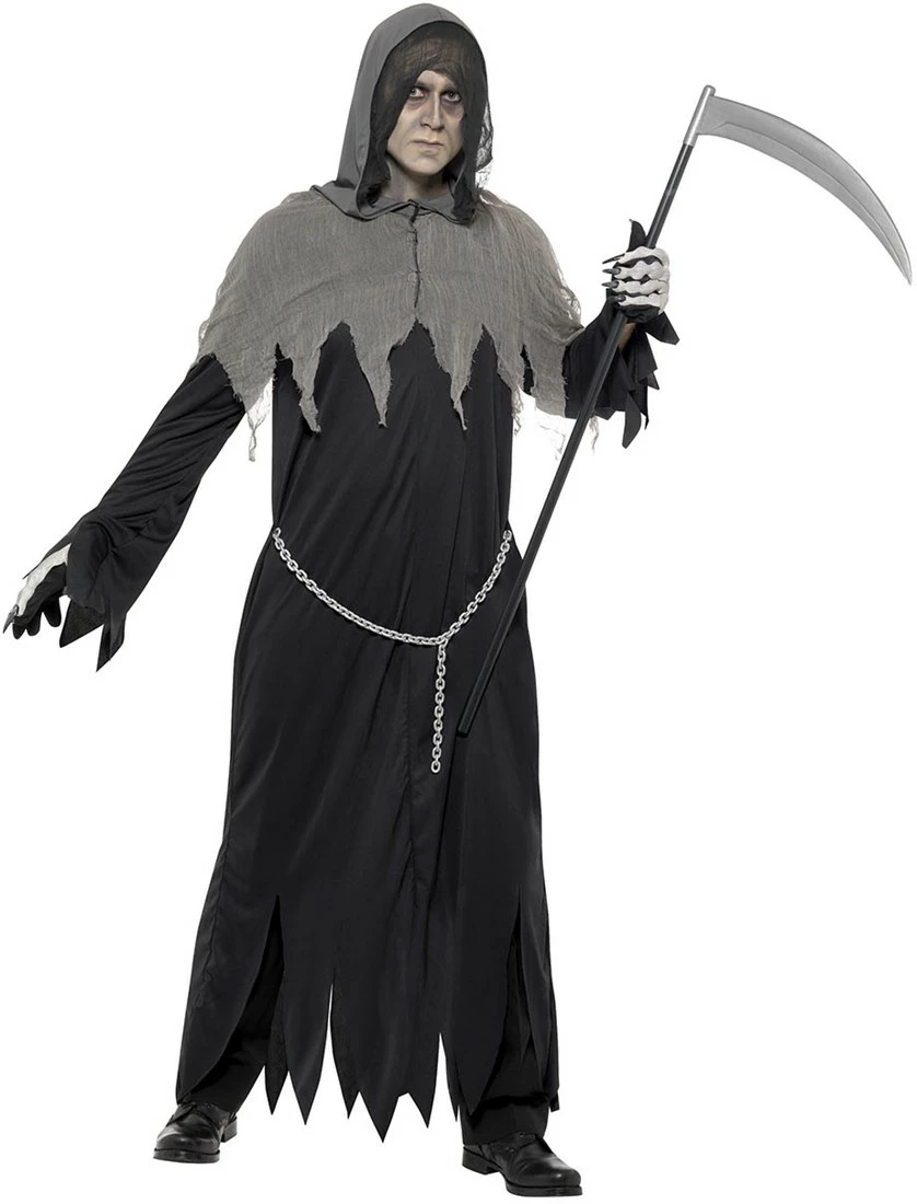 Overig Halloween Kostuum Grim Reaper 2 Overig Halloween Kostuum Grim Reaper - Afbeelding 2