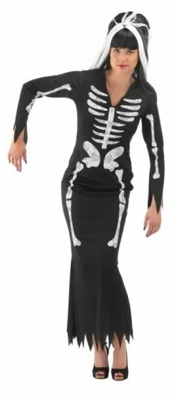 Overig Halloween Skeletten Jurk Voor Dames