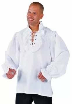 Overig Hemd Piraat Luxe Wit