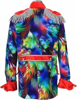 Overig Heren Carnavalsjas Colorful Leaves Luxe