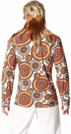 Overig Heren Disco Seventies Blouse Mandela's -Carnavalskleding Winkel heren disco seventies blouse mandela s 3