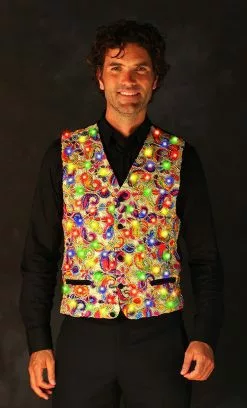 Overig Heren Gilet Mercurius Goud Met LED-verlichting