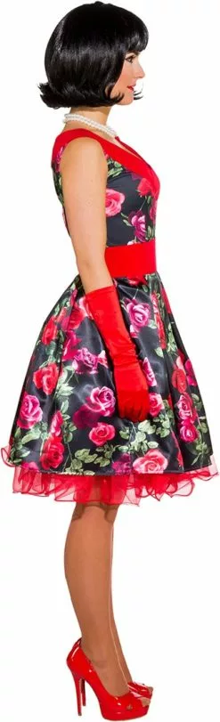 Overig Jaren 50 Bloemen Jurk Voor Dames -Carnavalskleding Winkel jaren 50 bloemen jurk voor dames 3