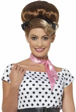 Overig Jaren 50 Rock 'n Roll Jurk Voor Dames -Carnavalskleding Winkel jaren 50 rock n roll jurk voor dames close up