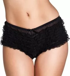 Overig Kanten Onderbroekje (hipster) Zwart