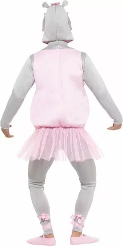Overig Kostuum Ballerina Nijlpaard -Carnavalskleding Winkel kostuum ballerina nijlpaard achterkant 2