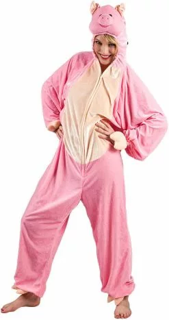 Overig Kostuum Varken Pluche -Carnavalskleding Winkel kostuum varken pluche vrouw